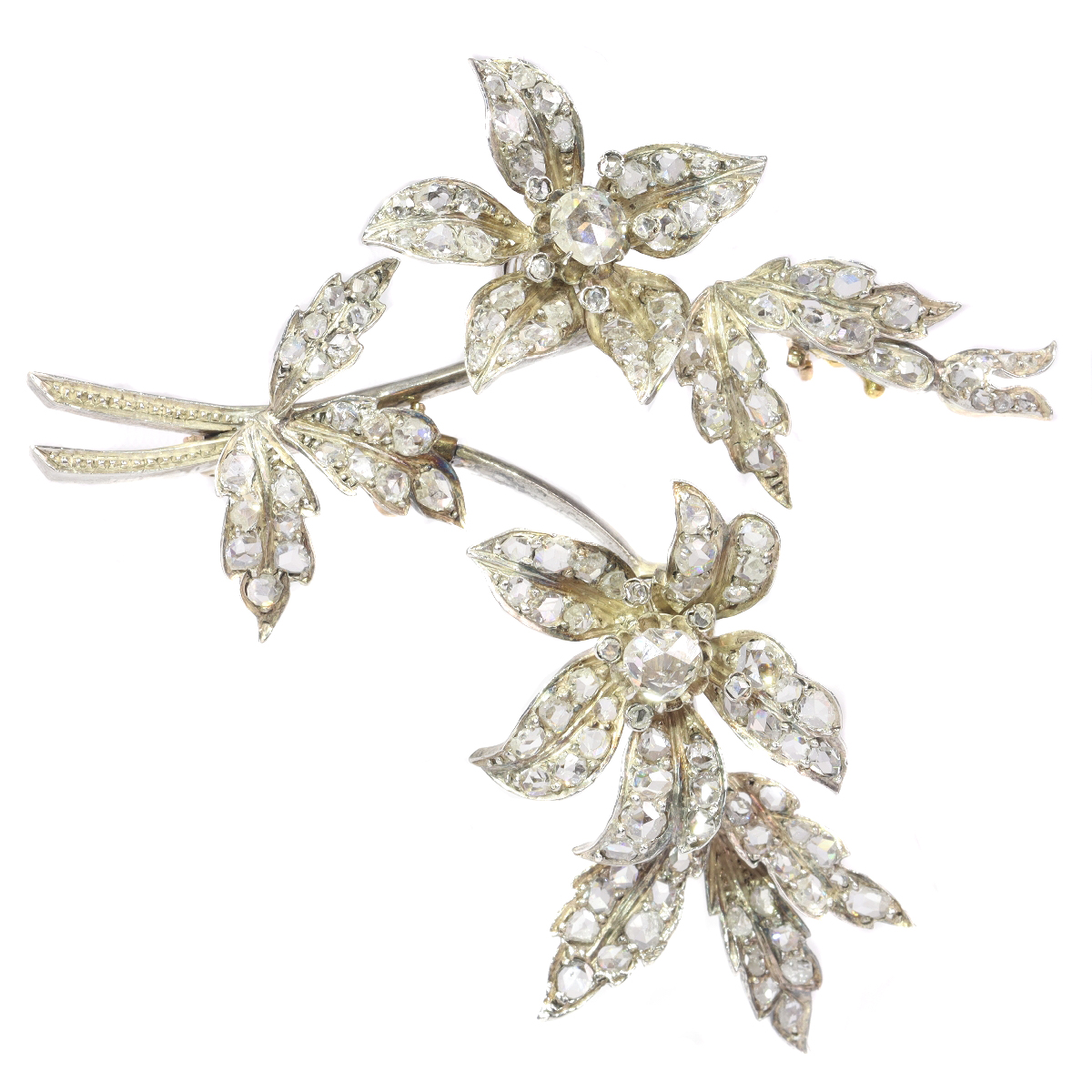 Trembling Beauty: 1850's Victorian Nature-Inspired Brooch